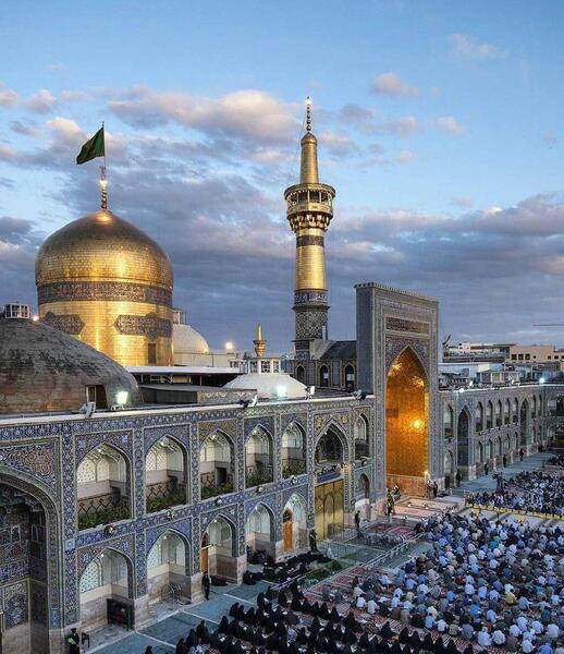 عکس حرم امام رضا با دوربین گوشی