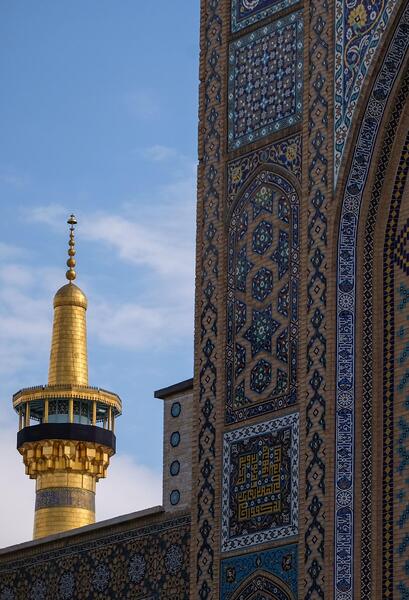 عکس حرم امام رضا با دوربین گوشی