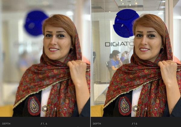 عکس با گوشی آیفون x