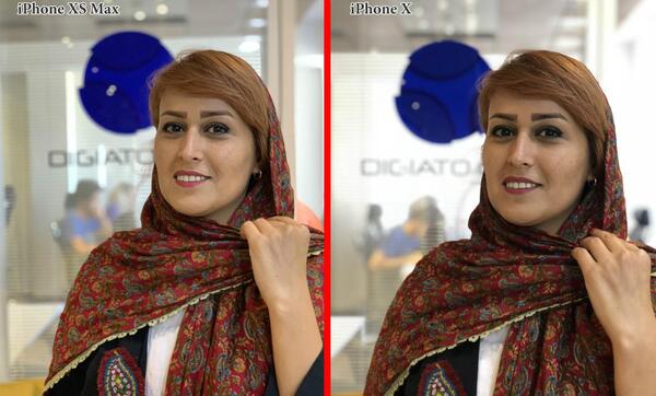 عکس با گوشی آیفون x