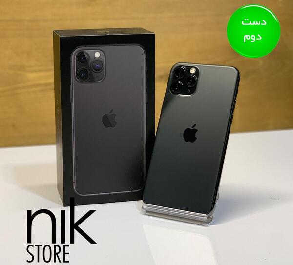 عکس گوشی آیفون ۱۱ مشکی