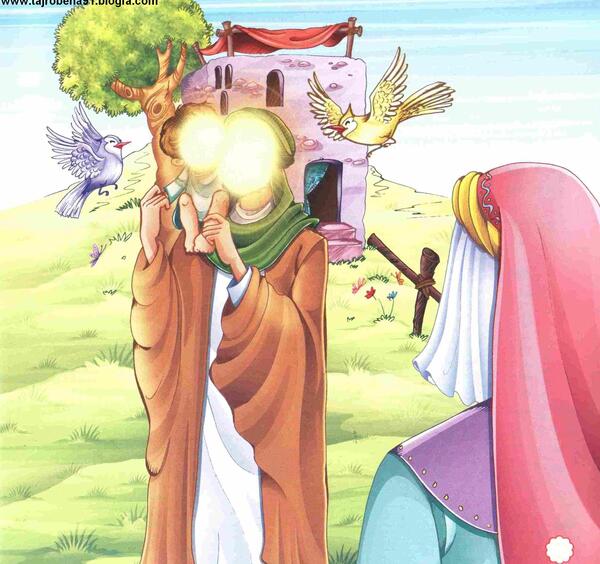 عکس از امام علی کودکانه