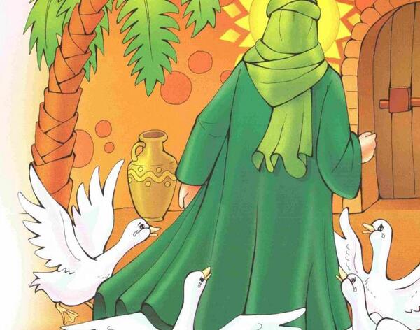 عکس از امام علی کودکانه