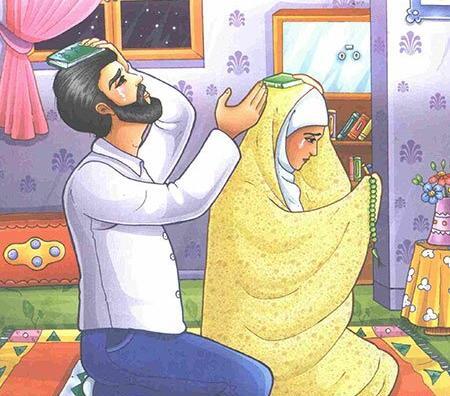 عکس شهادت امام علی کودکانه