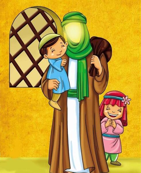 عکس شهادت امام علی کودکانه