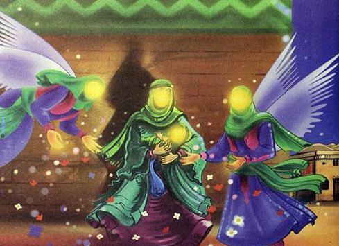 عکس شهادت امام علی کودکانه