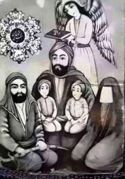 عکس چهره امام علی واقعی