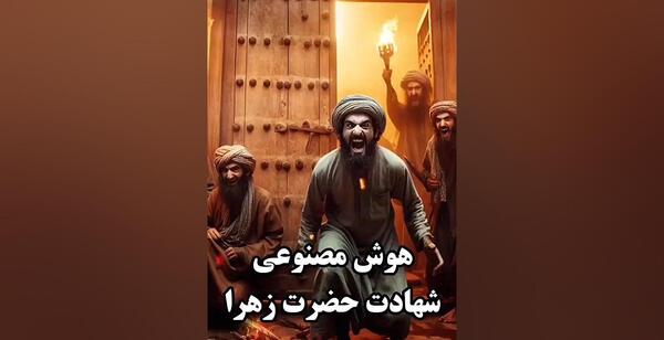 عکس امام علی روی تابوت حضرت زهرا