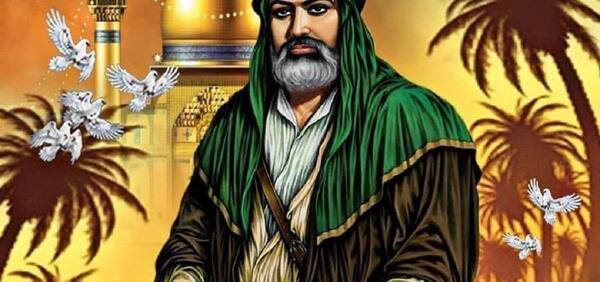 عکس امام علی و حضرت محمد در عید غدیر