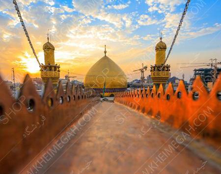 عکس از حرم امام علی با کیفیت