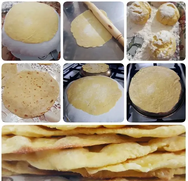 عکس مراحل کاشت گندم تا پخت نان