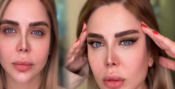 عکس کاشت مژه هیدن گربه ای