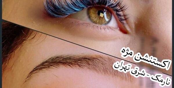 عکس کاشت مژه هیدن گربه ای