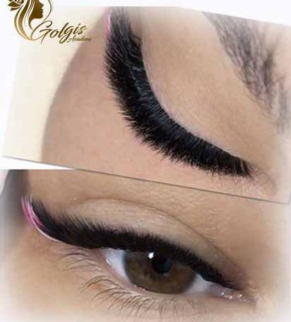عکس مدل کاشت مژه والیوم