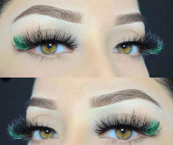 عکس کاشت مژه والیوم گربه ای