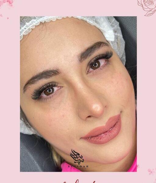 عکس کاشت مژه والیوم گربه ای