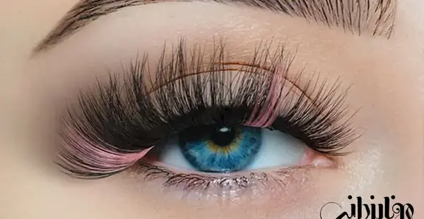 عکس کاشت مژه والیوم گربه ای