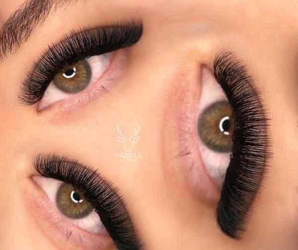 عکس کاشت مژه والیوم گربه ای