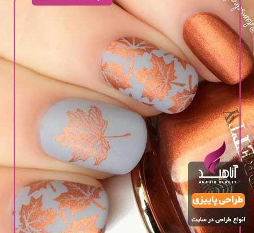 عکس کاشت ناخن پاییز
