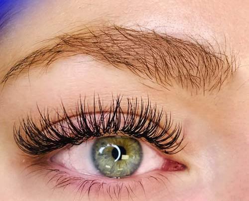 عکس مدل کاشت مژه کلاسیک