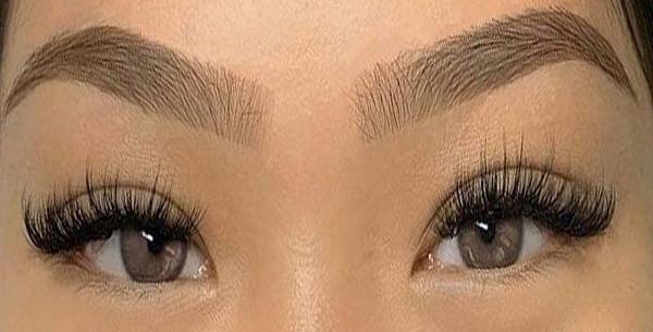 عکس کاشت مژه مدل عروسکی