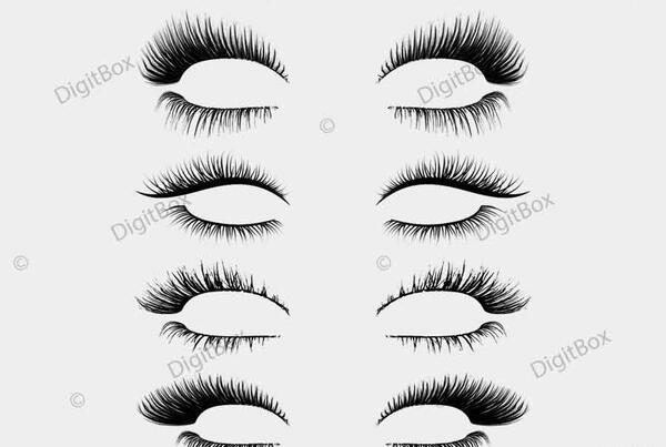 کاشت عکس کارتونی مژه کار