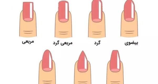 عکس طبیعی کاشت ناخن