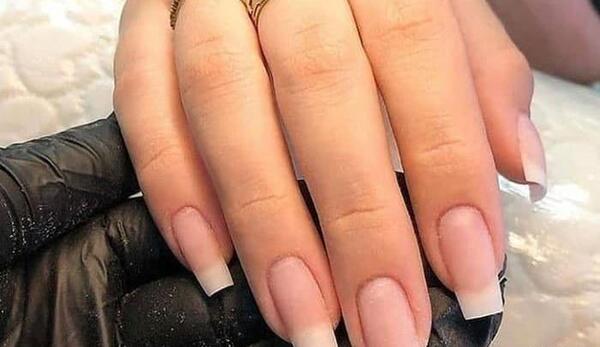 عکس کاشت فرنچ ناخن