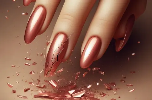 عکس کاشت ناخن خراب شده