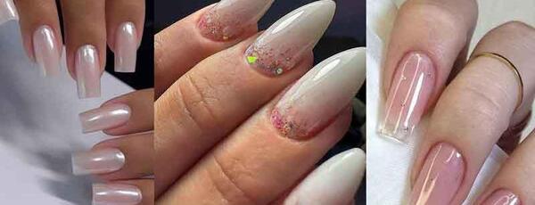 عکس ناخن کاشته شده زیبا