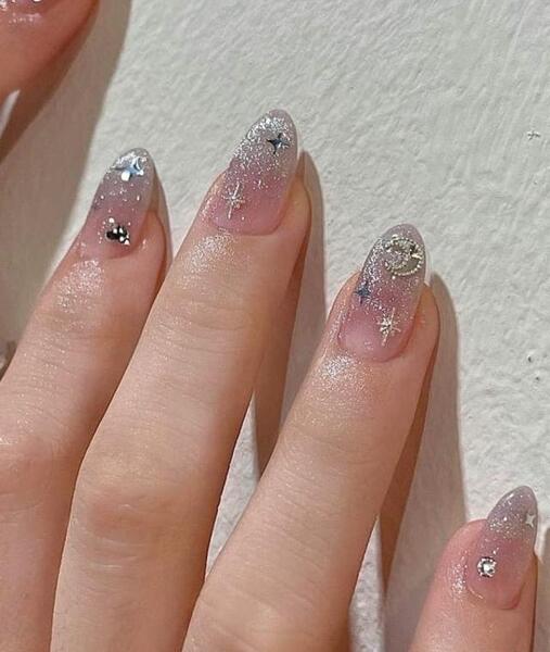 عکس مدل کاشت ناخن ژله ای