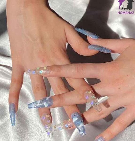 عکس مدل کاشت ناخن ژله ای