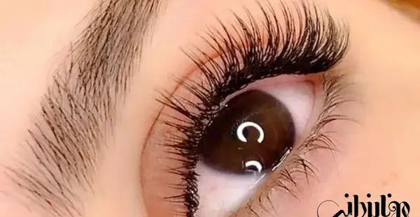 عکس کاشت مژه رنگی