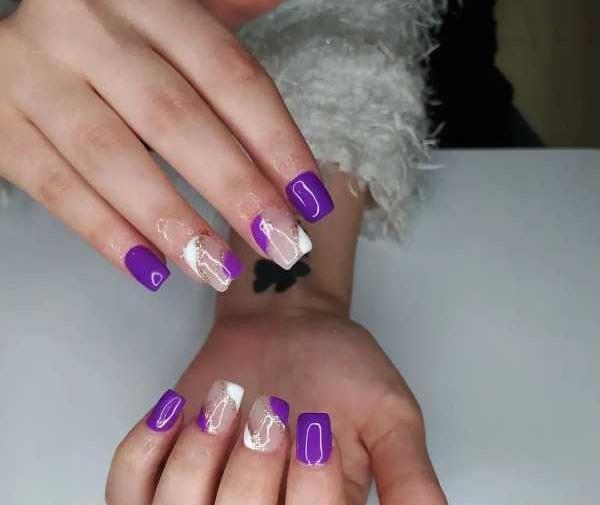عکس کاشت ناخن دخترانه ساده