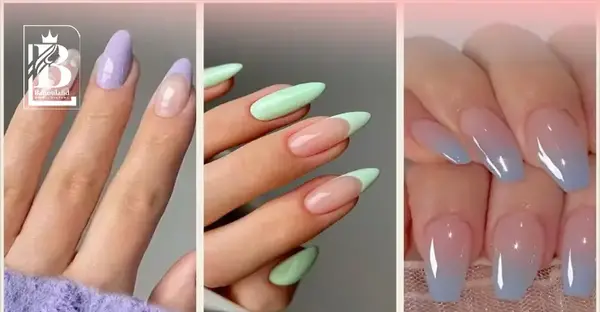 عکس کاشت ناخن دخترانه ساده
