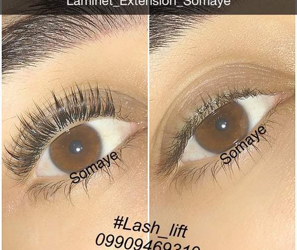 عکس کاشت مژه نی نی سایت