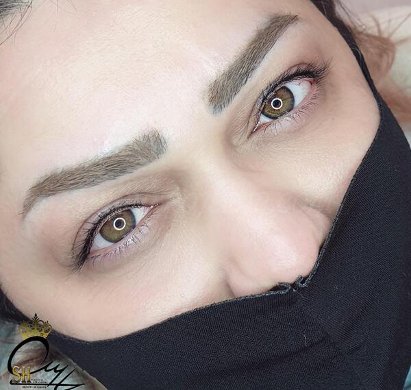 عکس کاشت مژه نی نی سایت