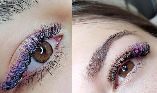 عکس کاشت مژه نی نی سایت