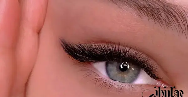 عکس چشم با کاشت مژه