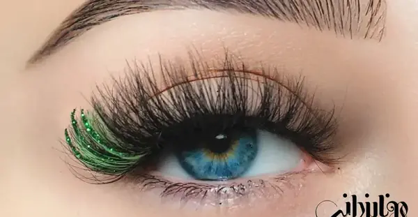 عکس کاشت مژه طبیعی دخترانه