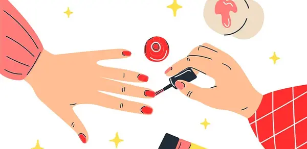 عکس برای تبلیغ کاشت ناخن