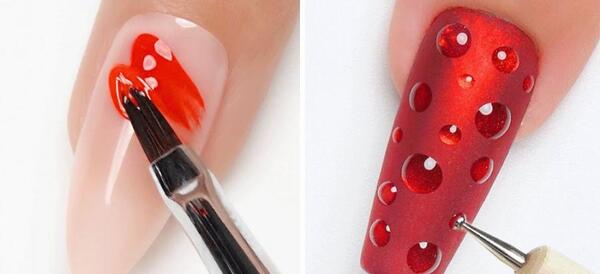 عکس کاشت ناخن بچه ها