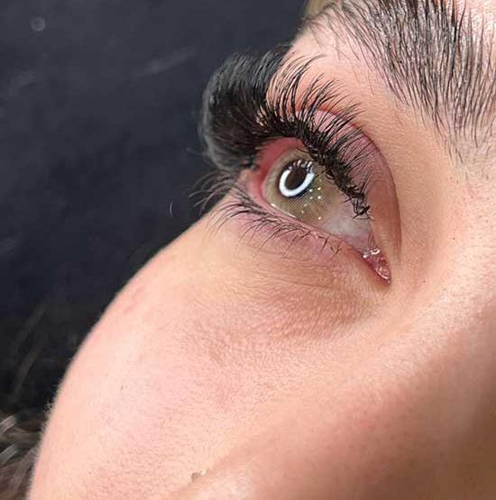 عکس اموزش کاشت مژه