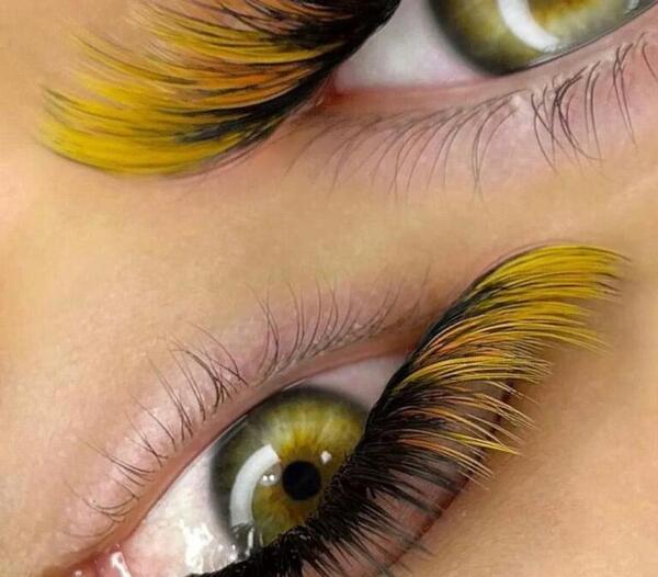 عکس اموزش کاشت مژه