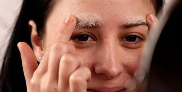 عکس کاشت ابرو بعد از یک ماه