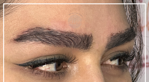 عکس کاشت ابرو بعد از یک ماه