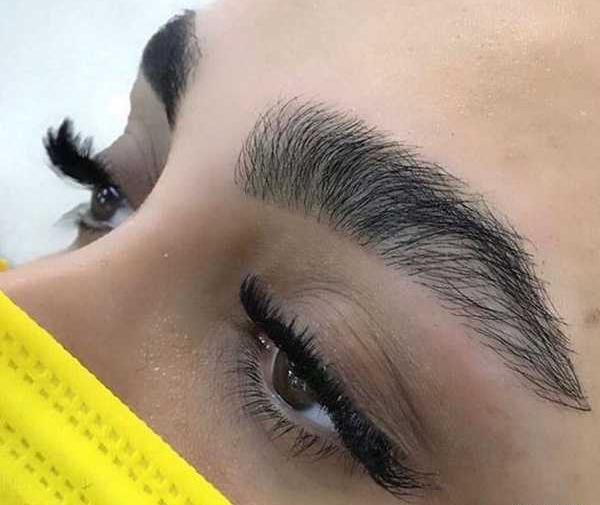 عکس کاشت ابرو دخترانه