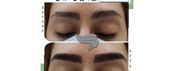 عکس های کاشت ابرو طبیعی