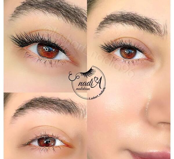 دانلود عکس کاشت مژه طبیعی