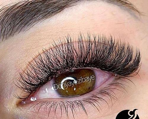 عکس عكس كاشت مژه